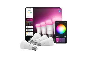 Philips Hue A60 White and Color E27 810lm 4-pack
