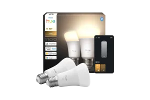 Philips Hue A60 White E27 1100lm 2-pack