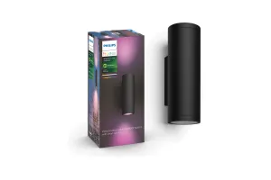 Philips Hue Appear muurlamp - White and Color - Zwart