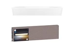 Philips Hue Aurelle plafondlamp White Ambiance rechthoekig