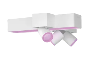 Philips Hue Centris Opbouwspot White and Color - Wit - Kruisvorm - 3-spots