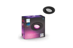 Philips Hue Centura inbouwspot White and Color - rond - Zwart Philips Hue Centura inbouwspot White and Color - rond - Zwart