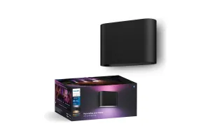 Philips Hue Dymera muurlamp - White and Color - Zwart