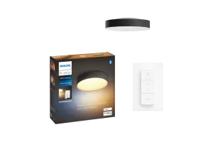 Philips Hue Enrave S plafondlamp White Ambiance Zwart