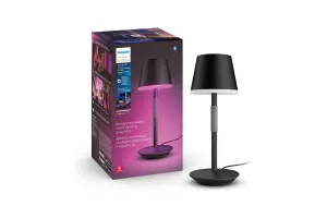Philips Hue Go tafellamp - White and Color - zwart