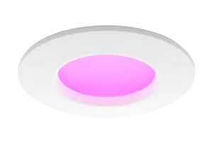 Philips Hue inbouwspot Slim - White and color - 90mm - wit