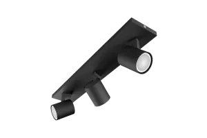 Philips Hue Runner opbouwspot White Ambiance - 3 Spots - Zwart + Dimmer