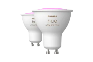 Philips Hue White and Color GU10 2-pack