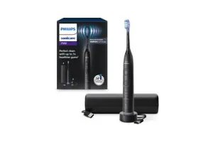 Philips Sonicare 7100 Series - Elektrische Tandenborstel - Zwart - Reisetui - Gezonder tandvlees - HX7421/01