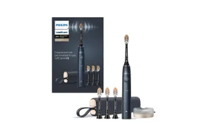 Philips Sonicare DiamondClean Prestige 9900 - Elektrische Tandenborstel - Donkerblauw - Extra Opzetborstels - HX9992/45 Philips Sonicare DiamondClean Prestige 9900 - Elektrische Tandenborstel - Donkerblauw - Extra Opzetborstels - HX9992/45