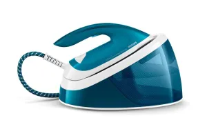 Philips Stoomstrijkijzer met Stoomgenerator GC6815/20 - Met Station - Snel Warm - Verticaal Strijken - Groot Reservoir - Blauw