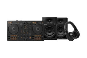 Pioneer DJ DDJ-FLX4 + Pioneer DJ HDJ-X7 Zwart + Pioneer DJ DM-40D-BT Zwart