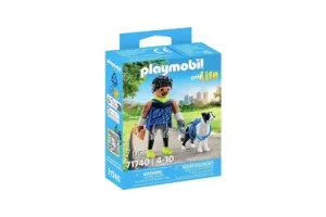 PLAYMOBIL® Jogger met Border Collie - P-71740