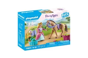 PLAYMOBIL® Princess startpakket met paard - P-71801