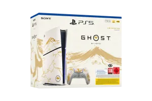 PlayStation 5 Slim Disc Edition + Ghost of Yotei Gold Limited Edition