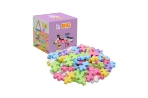 Plus-Plus BIG Pastel 100 delige bouwset - 3412 - Bouwspeelgoed voor kleine kinderen - Constructiespeelgoed - Set met bouwstenen - Vanaf 1 jaar