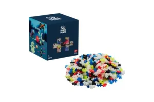 Plus-Plus Glow in the dark 600 delige bouwset - 3974 - Bouwspeelgoed - Constructiespeelgoed - Set met bouwstenen - Vanaf 5 jaar