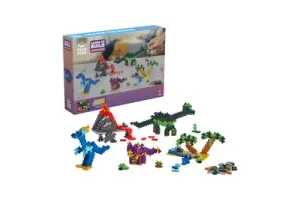 Plus-Plus Learn to Build dino`s 600 delige bouwset - 3918 - Bouwspeelgoed - Constructiespeelgoed - Set met bouwstenen - Vanaf 5 jaar