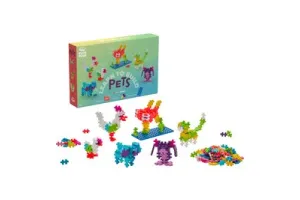 Plus-Plus - Learn To Build - Pets - Constructiespeelgoed - Set Met Bouwstenen - 275 Delige Bouwset - Bouwspeelgoed - Vanaf 5 Jaar