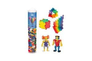 Plus-Plus Tube Basic 240 delige bouwset - 4185 - Bouwspeelgoed - Constructiespeelgoed - Set met bouwstenen - Vanaf 5 jaar