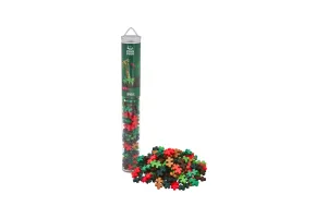 Plus-Plus Tube jungle 100 delige bouwset - 4266 - Bouwspeelgoed - Constructiespeelgoed - Set met bouwstenen - Vanaf 5 jaar