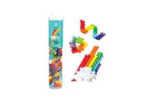 Plus-Plus Tube regenboog 240 delige bouwset - 4262 - Bouwspeelgoed - Constructiespeelgoed - Set met bouwstenen - Vanaf 5 jaar