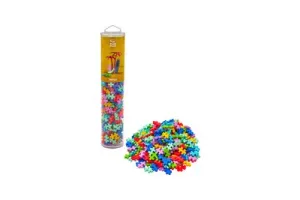 Plus-Plus Tube tropical 240 delige bouwset - 4261 - Bouwspeelgoed - Constructiespeelgoed - Set met bouwstenen - Vanaf 5 jaar