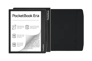 PocketBook Era 16GB Zilver + Flip Book Case Zwart