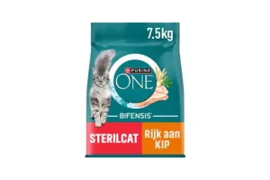 PURINA(R) ONE(R) Sterilcat - Kattenbrokjes - Kip &amp; Tarwe - 7.5 kg