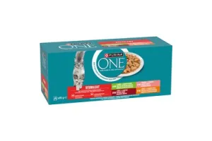 PURINA(R) ONE(R) Sterilcat - Kattenvoer Natvoer - Mix Selectie - 40 x 85 gr
