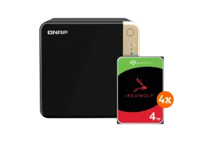 QNAP TS-464-8G + Seagate Ironwolf 16TB (4x4TB)