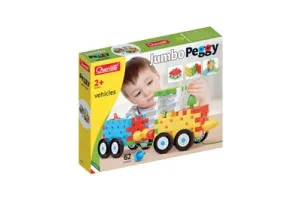 Quercetti Bouwpakket Voertuig Jumbo Peggy Junior 62-delig