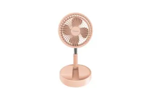 Qware - Portable Mini Desk Fan - Pink
