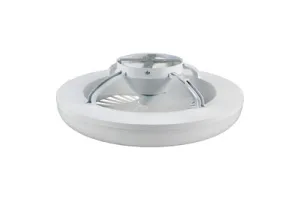 REALITY MORA - Plafondventilator - Wit - incl. 1x SMD 13 W - Licht apart schakelbaar - Afstandsbediening - Geintegreerde dimmer - Traploos instelbare lichtkleur - Nachtlampje - Plafondbevestiging - 3 snelheidsinstellingen - Timer - Geheugenfunctie