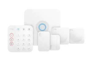 Ring Alarmsysteem met 1 magneetcontacten en 2 bewegingssensoren