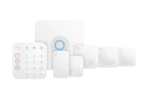 Ring Alarmsysteem met 1 magneetcontacten en 3 bewegingssensoren