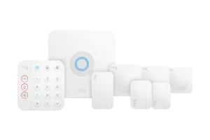 Ring Alarmsysteem met 2 magneetcontacten en 3 bewegingssensoren