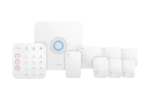 Ring Alarmsysteem met 3 magneetcontacten en 3 bewegingssensoren