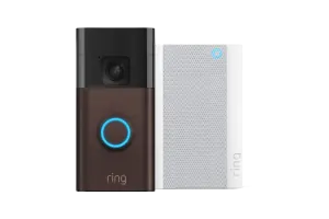 Ring Battery Video Doorbell Brons + Chime Pro
