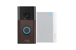 Ring Battery Video Doorbell Brons + Chime