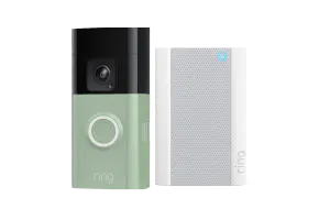 Ring Battery Video Doorbell Plus + Chime Pro + Voorpaneel Groen