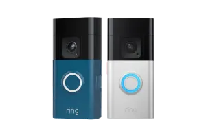 Ring Battery Video Doorbell Plus + Voorpaneel Blauw