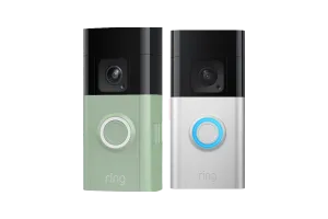 Ring Battery Video Doorbell Plus + Voorpaneel Groen