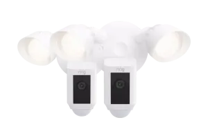 Ring Floodlight Cam Wired Plus Wit Duo-pack