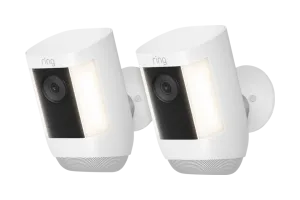 Ring Spotlight Cam Pro - Battery - Wit - 2-pack