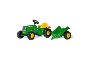 Rolly Toys Tractor - John Deere Met Aanhanger