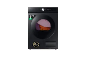 SAMSUNG DV90DB7845GBU3 Warmtepompdroger 9 kg AI Glazen deur A+++