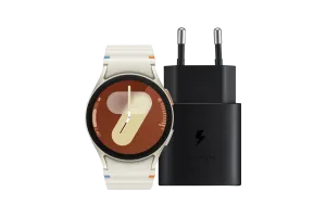 Samsung Galaxy Watch 7 4G Creme 40mm + Oplader 25W
