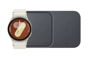 Samsung Galaxy Watch 7 Creme 40mm + Duo Draadloze Oplader