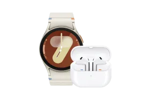Samsung Galaxy Watch 7 Creme 40mm + Galaxy Buds3 Wit